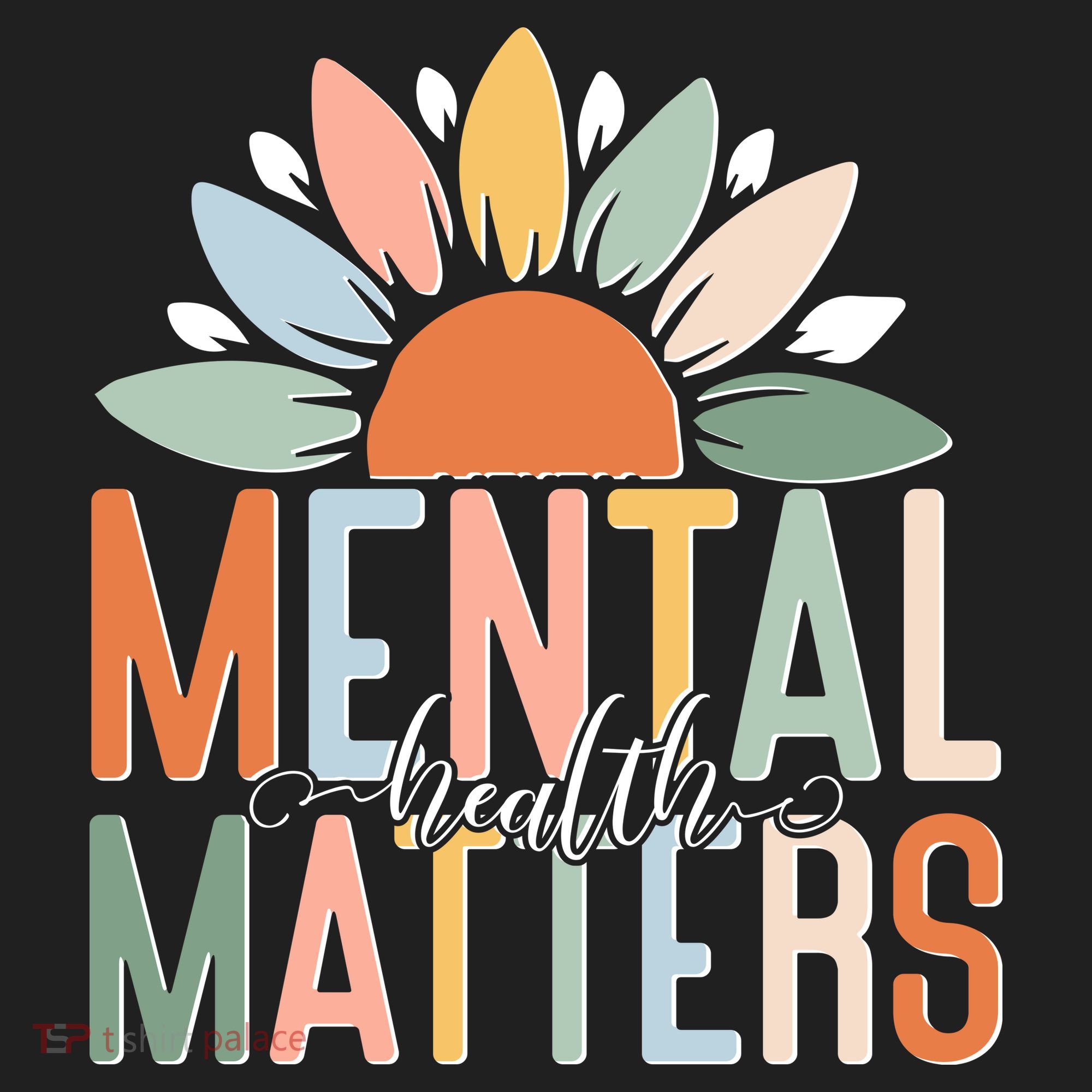 Mental Health Matters Flower Hat