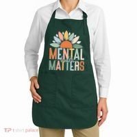 Mental Health Matters Flower Apron thumb 2