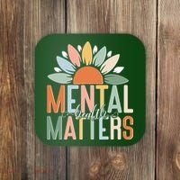 Mental Health Matters Flower Coaster thumb 0
