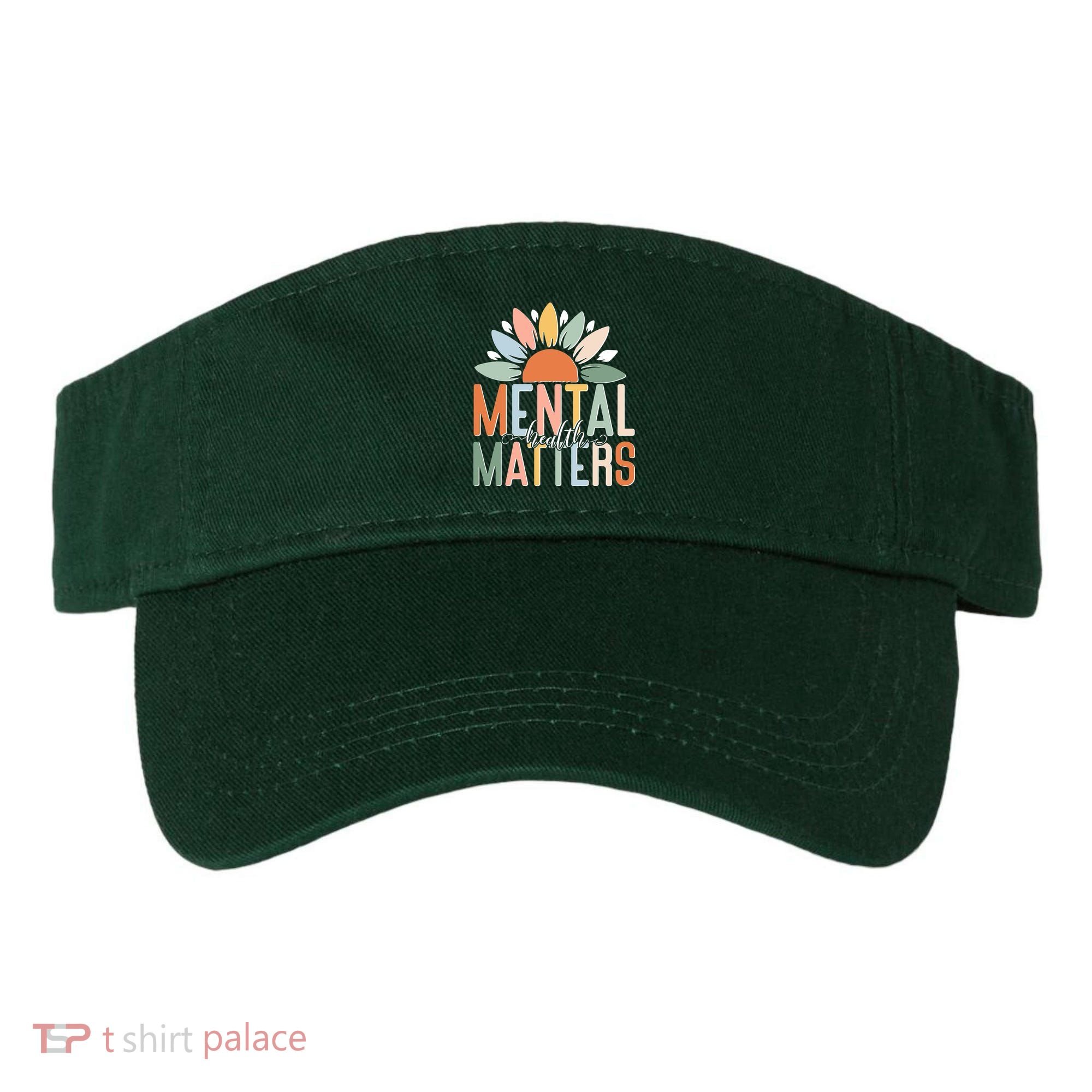 Mental Health Matters Flower Visor