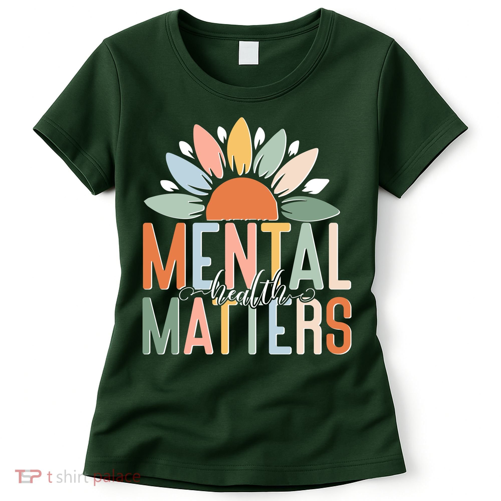 Mental Health Matters Flower Women's T-Shirt