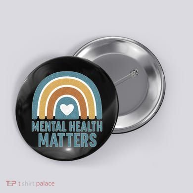 Mental Health Matters Button