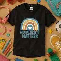 Mental Health Matters Kids T-Shirt thumb 3