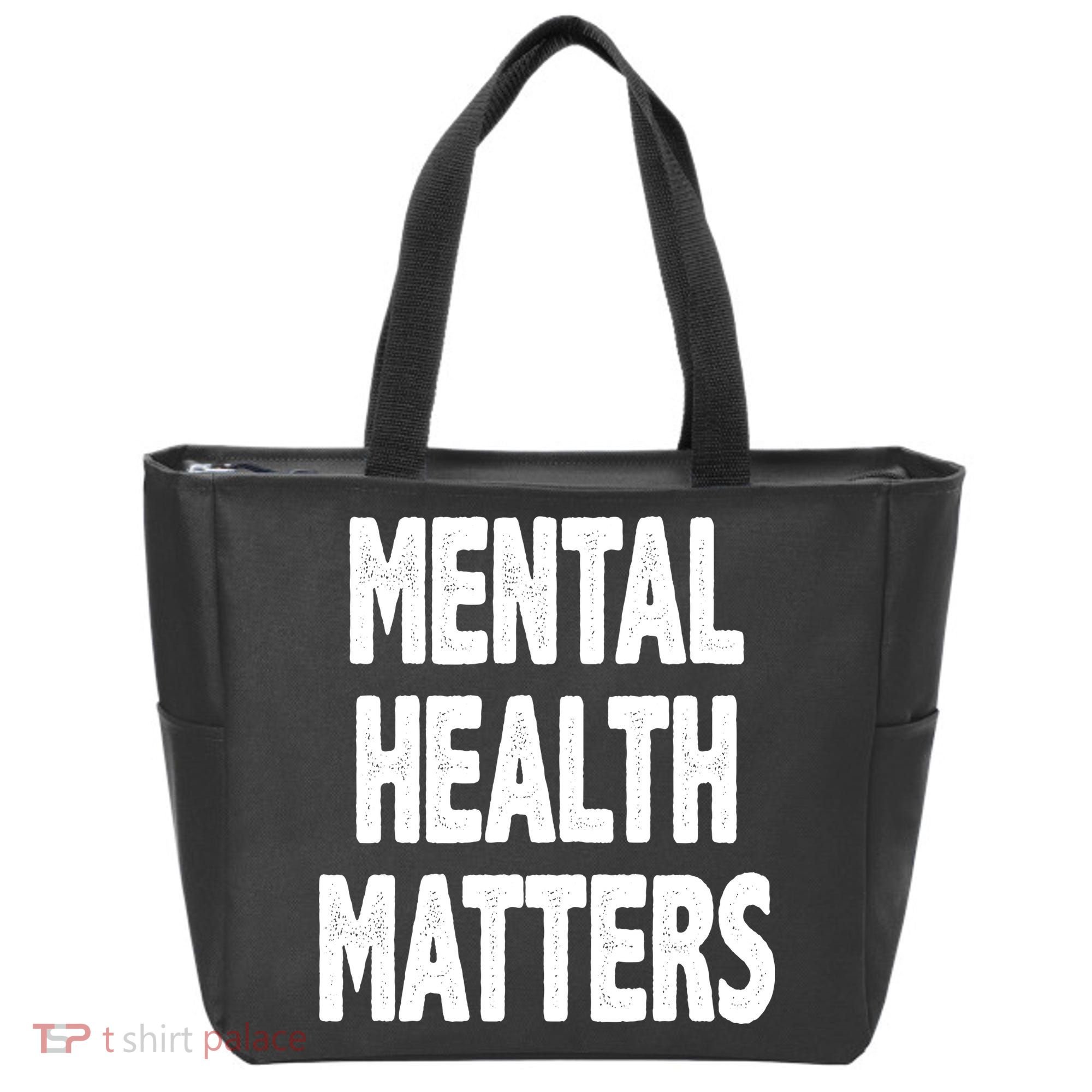 Mental Health Matters Awareness Tote Bag