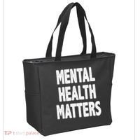 Mental Health Matters Awareness Tote Bag thumb 2