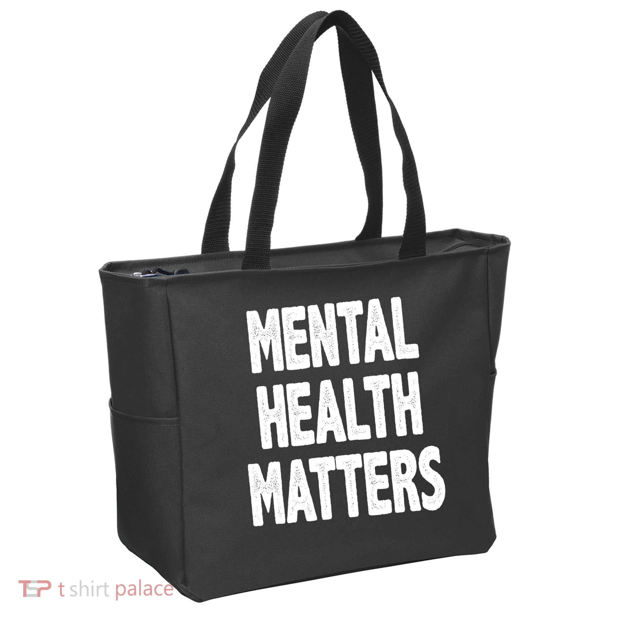 Mental Health Matters Awareness Tote Bag