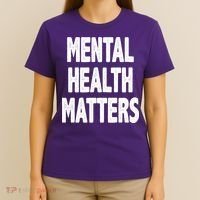 Mental Health Matters Awareness T-Shirt thumb 4