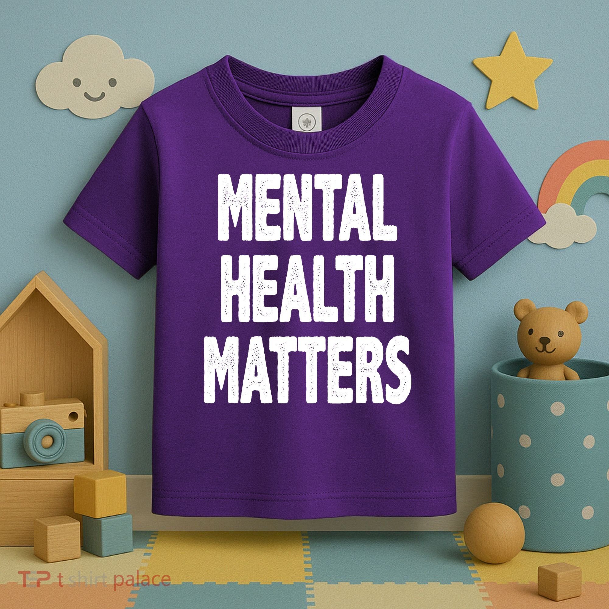 Mental Health Matters Awareness Toddler T-Shirt