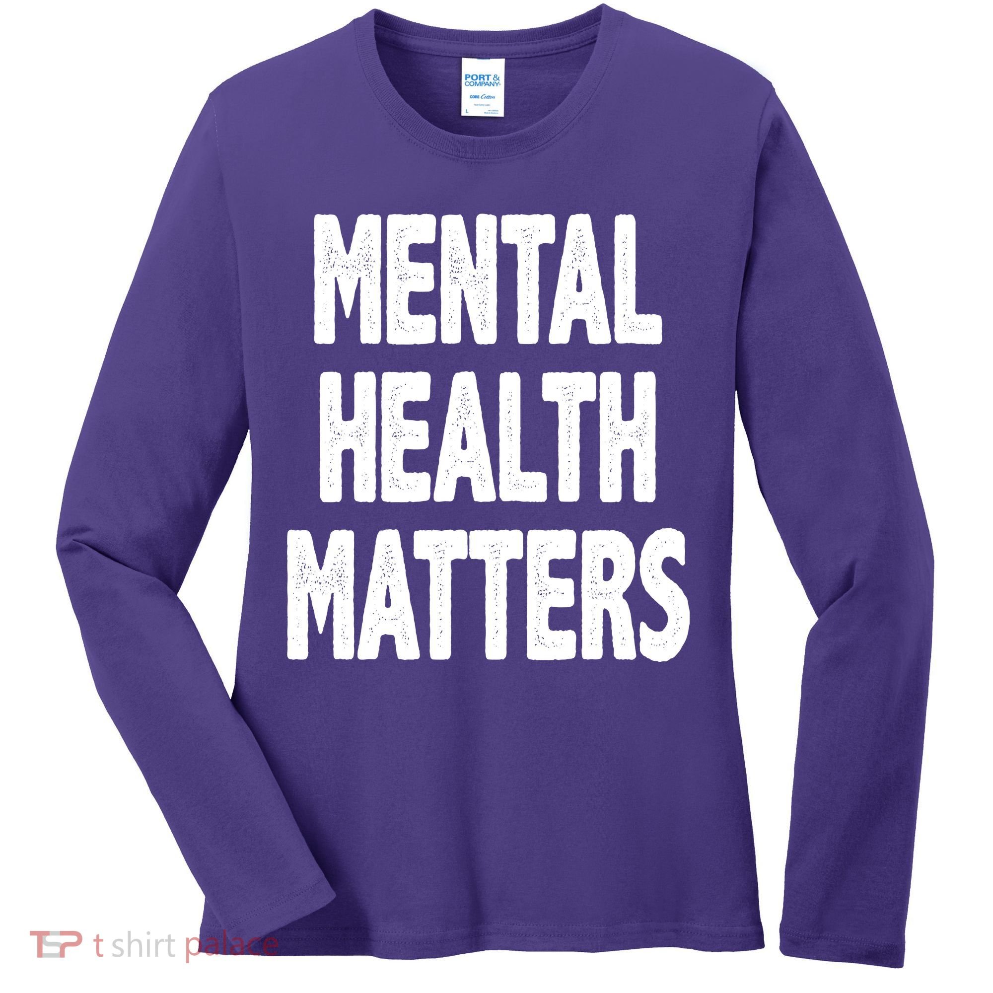 Mental Health Matters Awareness Women's Long Sleeve Shirt