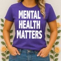 Mental Health Matters Awareness Women's T-Shirt thumb 2