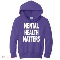 Mental Health Matters Awareness Kids Hoodie thumb 0