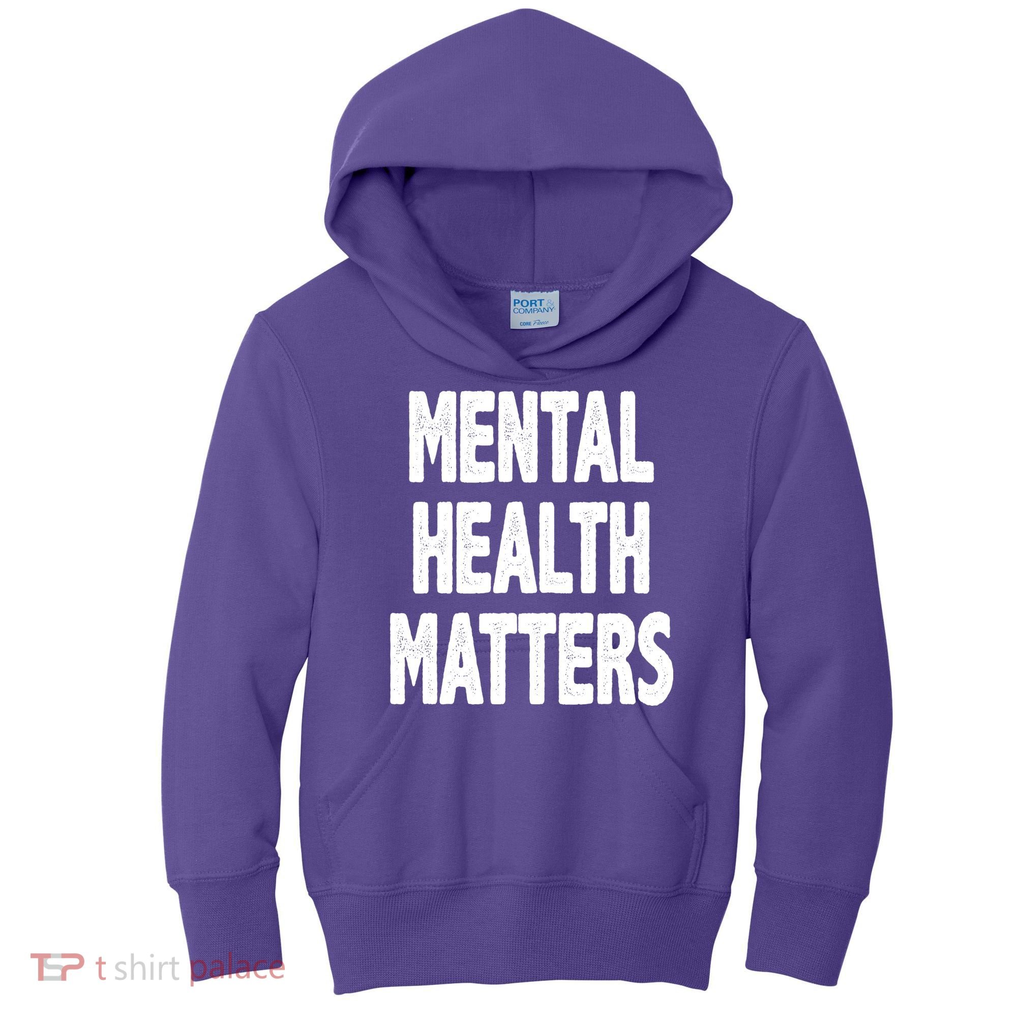 Mental Health Matters Awareness Kids Hoodie