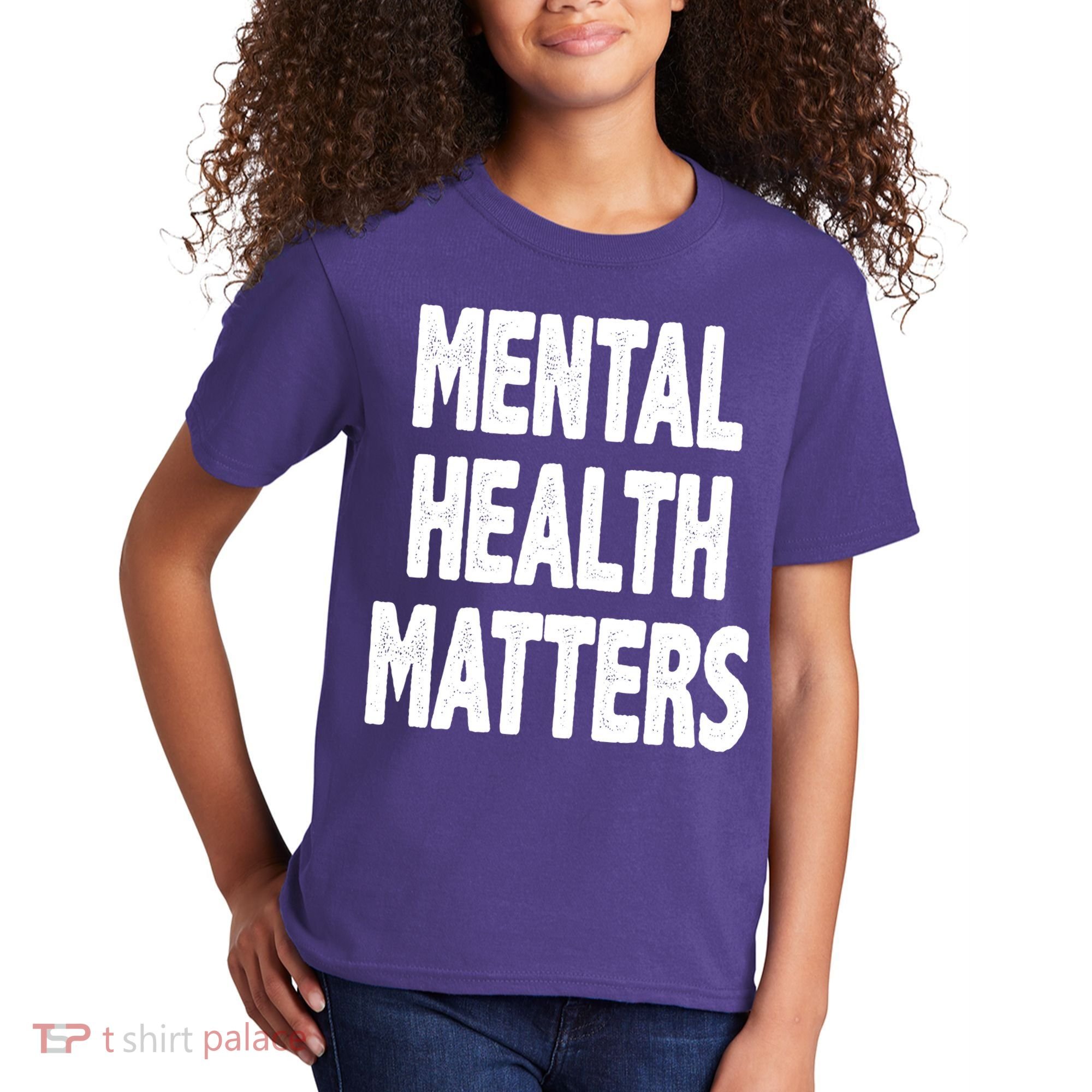 Mental Health Matters Awareness Kids T-Shirt