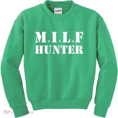 Milf Hunter Kids Sweatshirt
