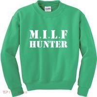 Milf Hunter Kids Sweatshirt thumb 0