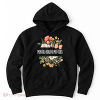 Mental Health Matters Be Kind Mental Awareness Kindness Gift Hoodie thumb 0