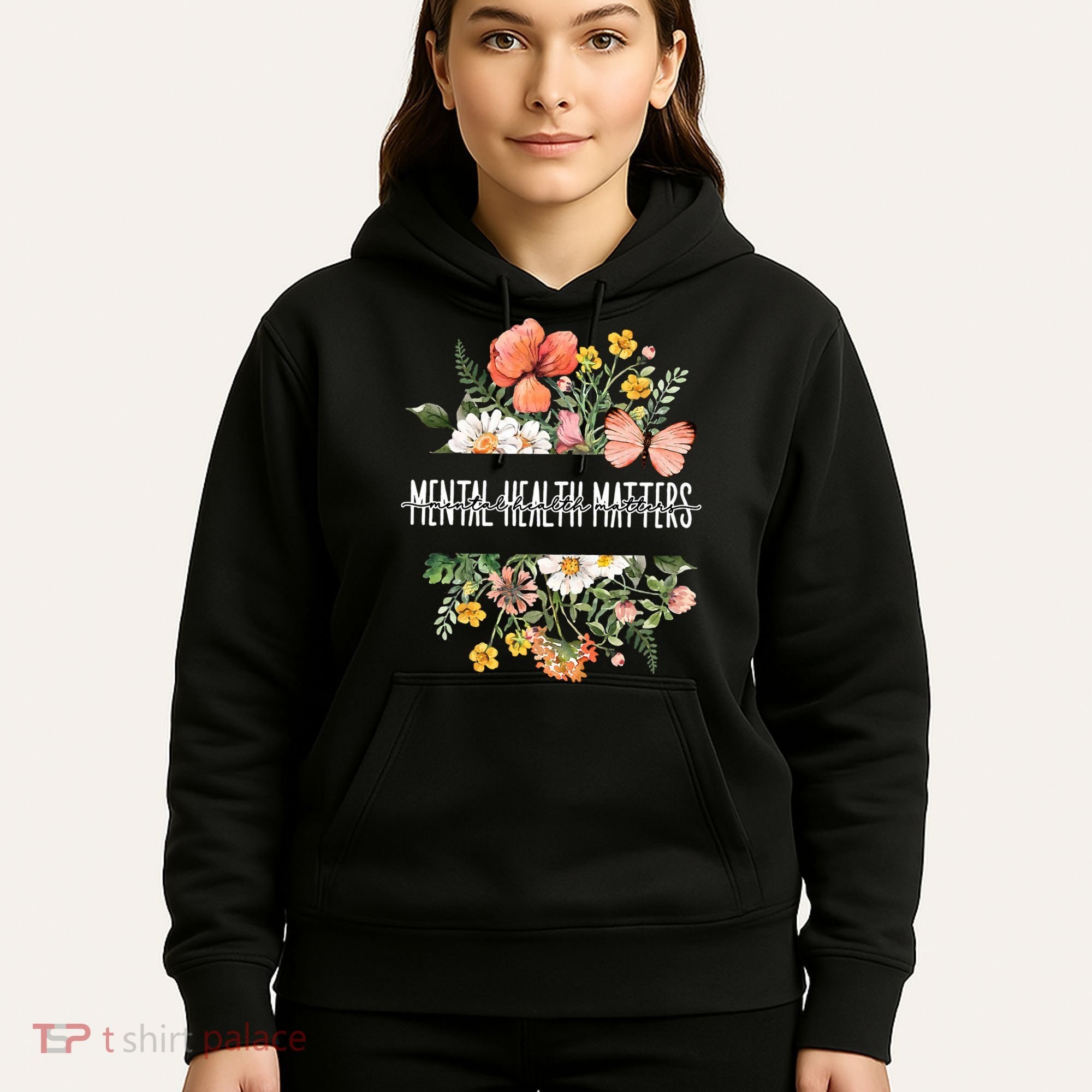 Mental Health Matters Be Kind Mental Awareness Kindness Gift Hoodie