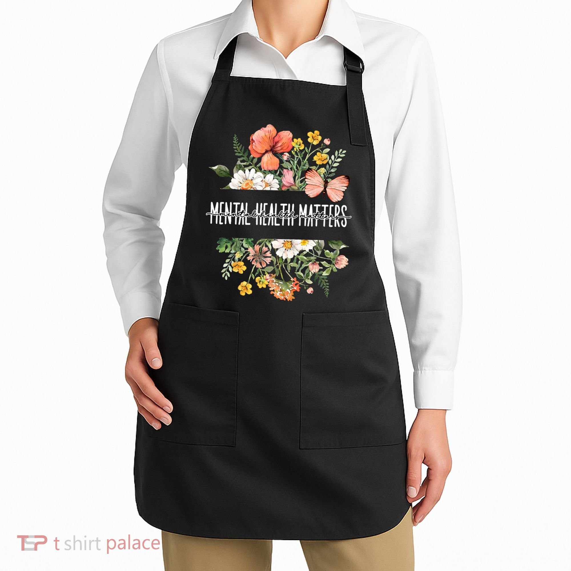 Mental Health Matters Be Kind Mental Awareness Kindness Gift Apron