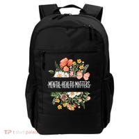 Mental Health Matters Be Kind Mental Awareness Kindness Gift Backpack thumb 0