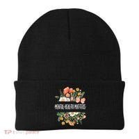 Mental Health Matters Be Kind Mental Awareness Kindness Gift Beanie thumb 0