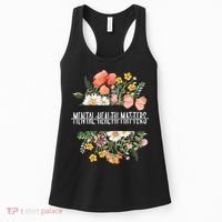 Mental Health Matters Be Kind Mental Awareness Kindness Gift Women's Tank Top thumb 0