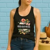 Mental Health Matters Be Kind Mental Awareness Kindness Gift Women's Tank Top thumb 2