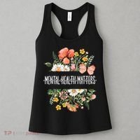 Mental Health Matters Be Kind Mental Awareness Kindness Gift Women's Tank Top thumb 3