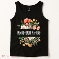 Mental Health Matters Be Kind Mental Awareness Kindness Gift Tank Top thumb 2