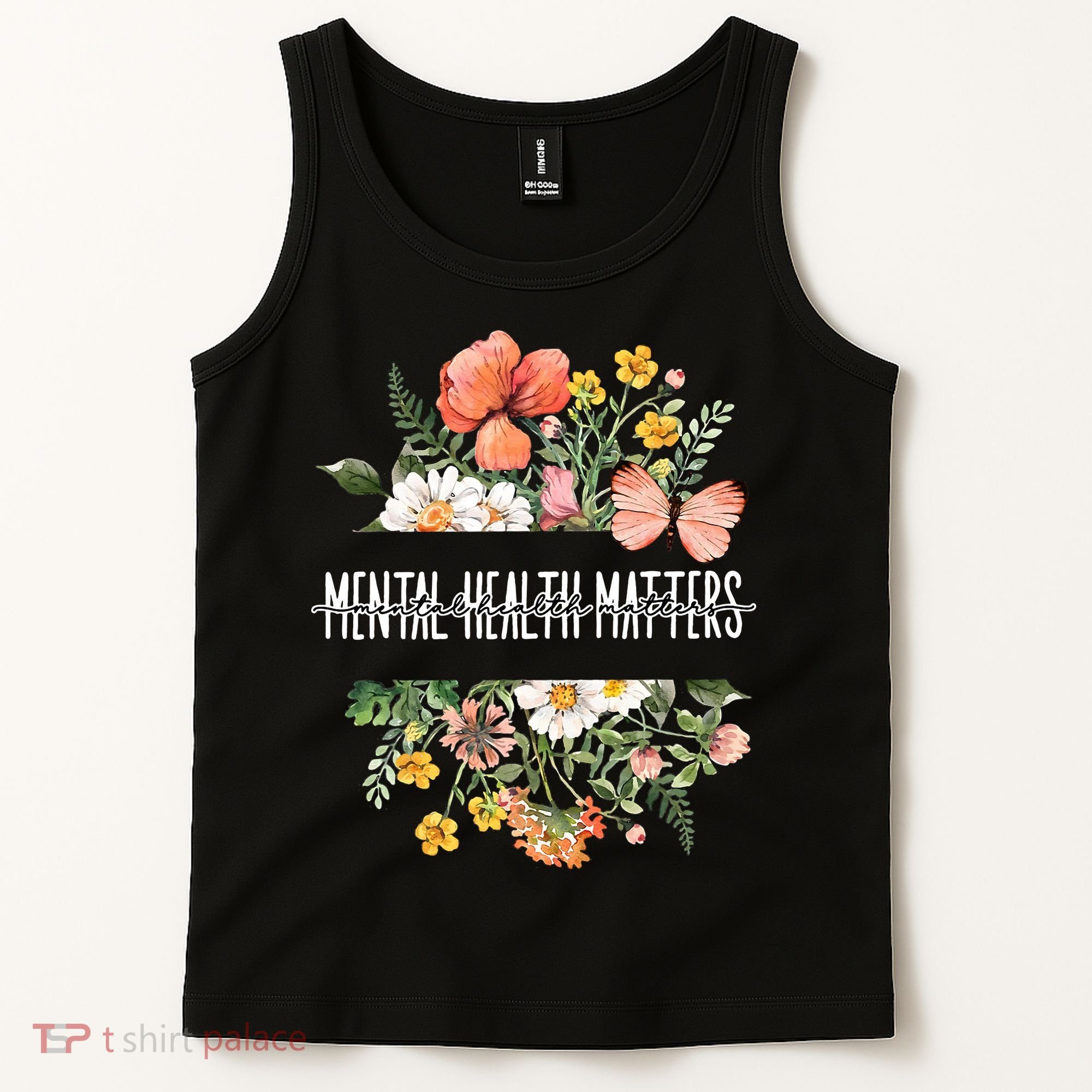 Mental Health Matters Be Kind Mental Awareness Kindness Gift Tank Top