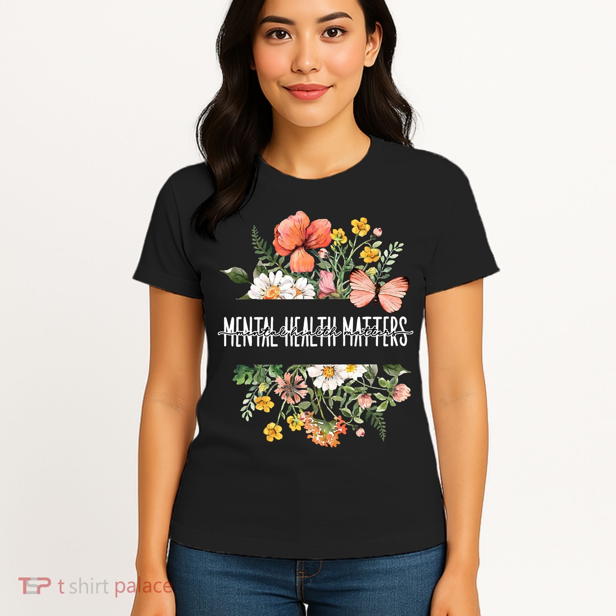 Mental Health Matters Be Kind Mental Awareness Kindness Gift Women's T-Shirt