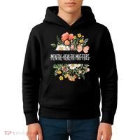 Mental Health Matters Be Kind Mental Awareness Kindness Gift Kids Hoodie thumb 4