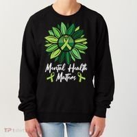Mental Health Matters Mental Health Awareness Women's Sweatshirt thumb 0
