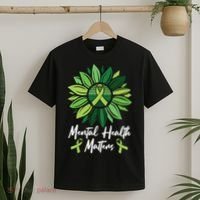 Mental Health Matters Mental Health Awareness T-Shirt thumb 2