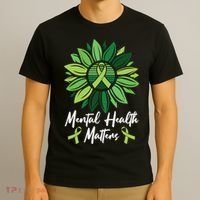 Mental Health Matters Mental Health Awareness T-Shirt thumb 3