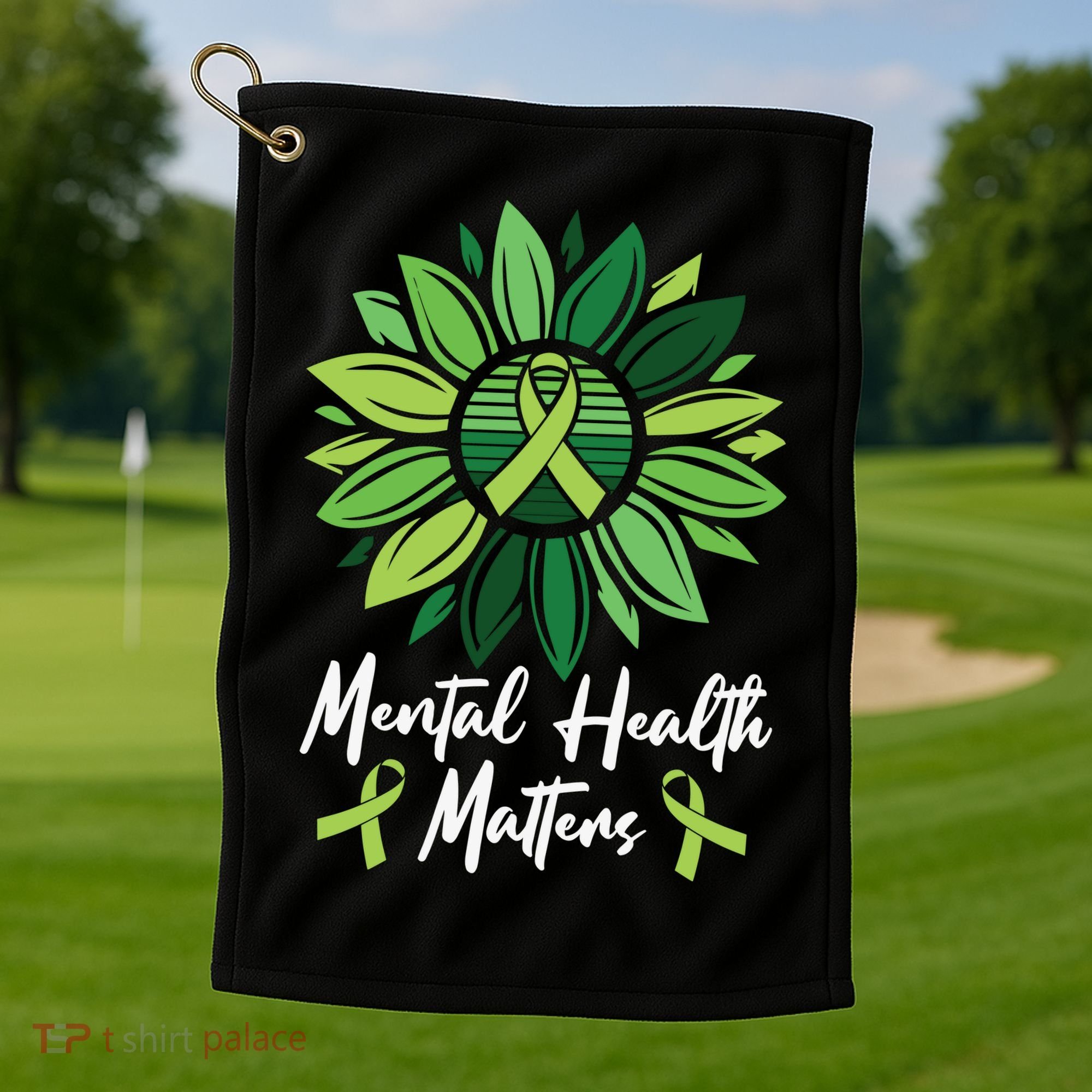 Mental Health Matters Mental Health Awareness Golf Towel