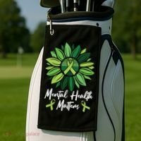 Mental Health Matters Mental Health Awareness Golf Towel thumb 2