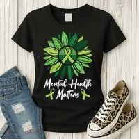 Mental Health Matters Mental Health Awareness Women's T-Shirt thumb 3