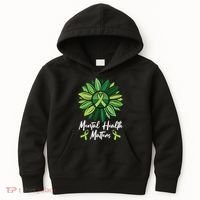 Mental Health Matters Mental Health Awareness Kids Hoodie thumb 0