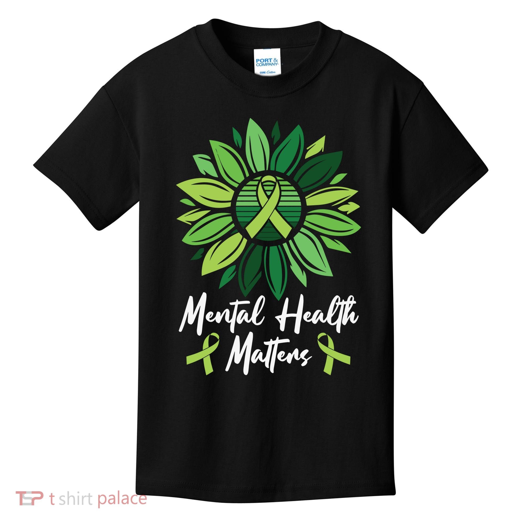Mental Health Matters Mental Health Awareness Kids T-Shirt