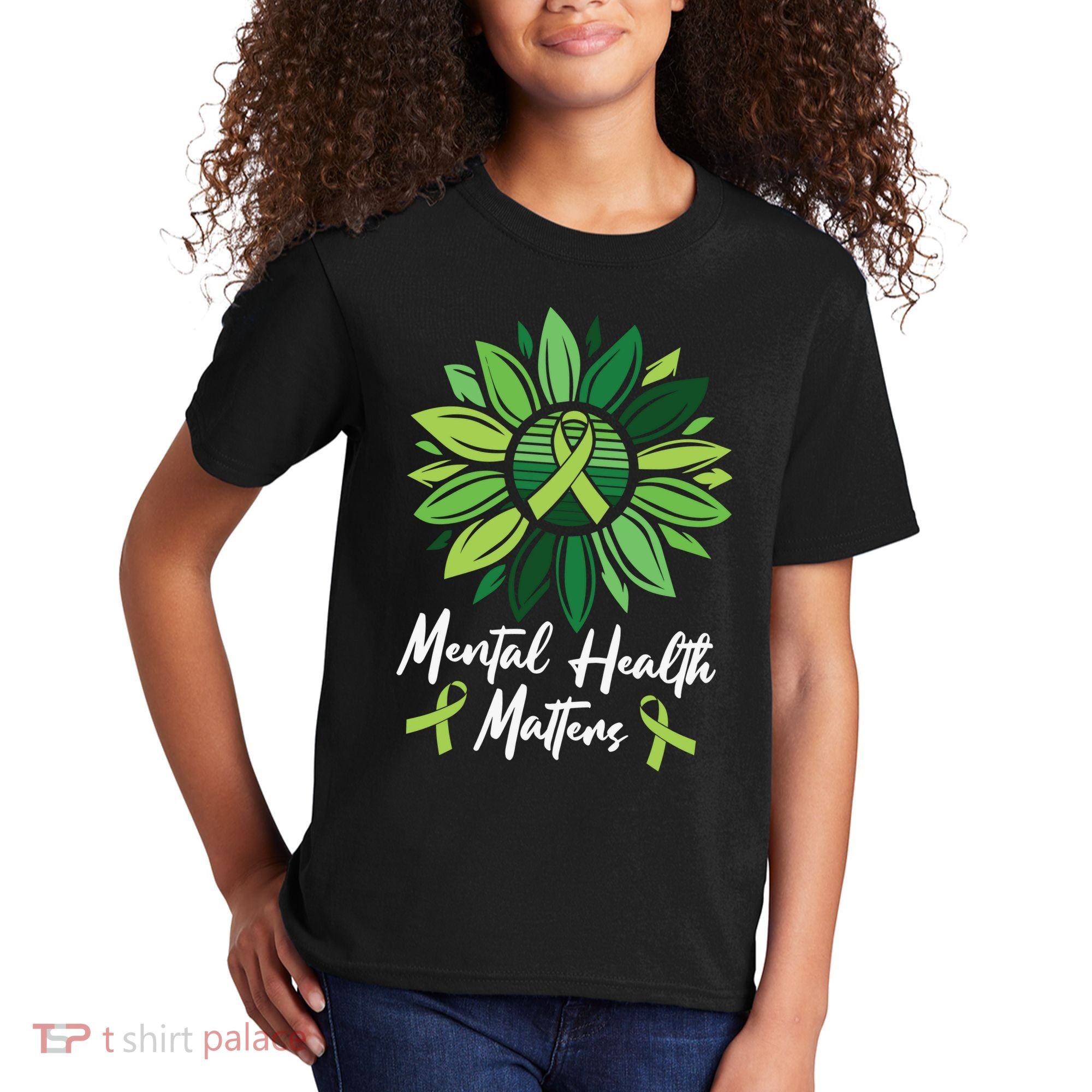 Mental Health Matters Mental Health Awareness Kids T-Shirt