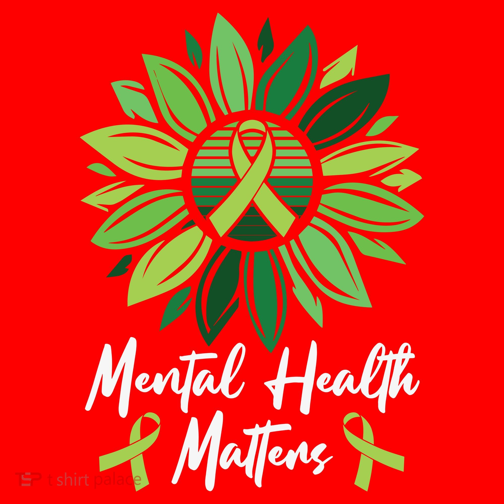 Mental Health Matters Mental Health Awareness Santa Hat