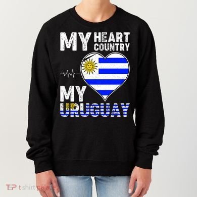 My Heart My Uruguay Women's Sweatshirt