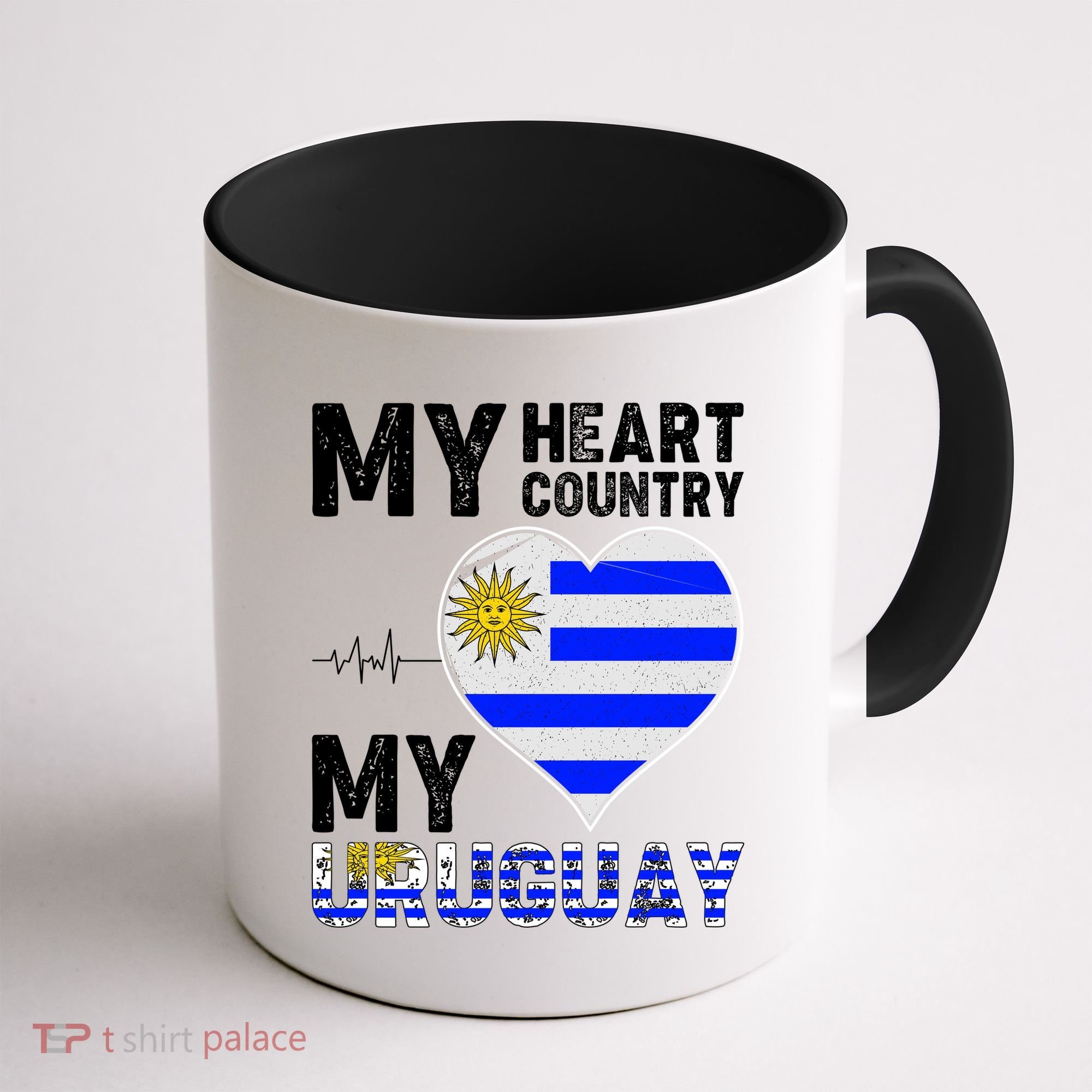 My Heart My Uruguay Coffee Mug
