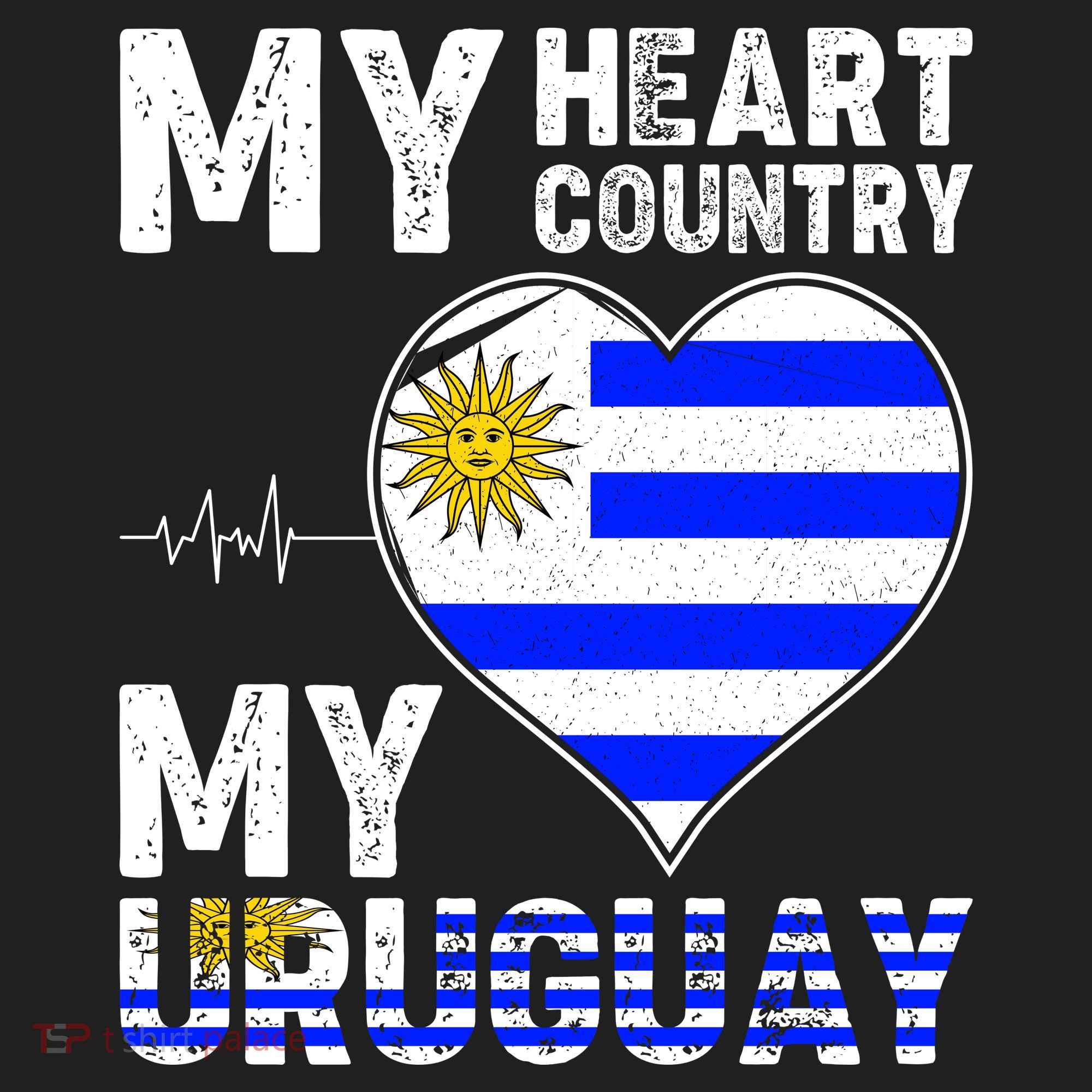 My Heart My Uruguay Beanie