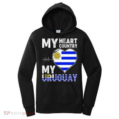 My Heart My Uruguay Women's Hoodie