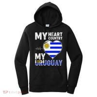 My Heart My Uruguay Women's Hoodie thumb 0