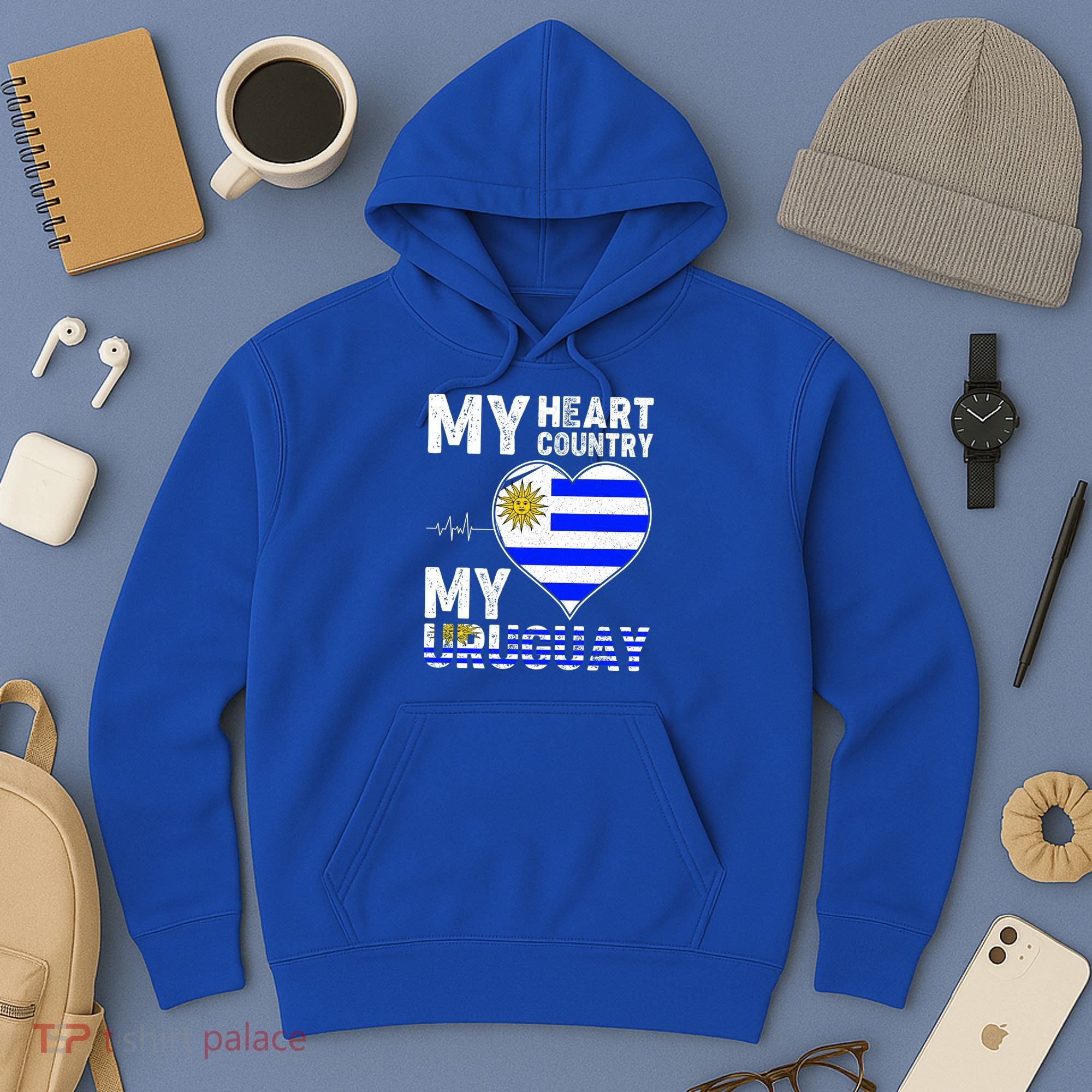 My Heart My Uruguay Hoodie
