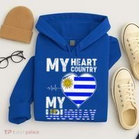 My Heart My Uruguay Hoodie thumb 4