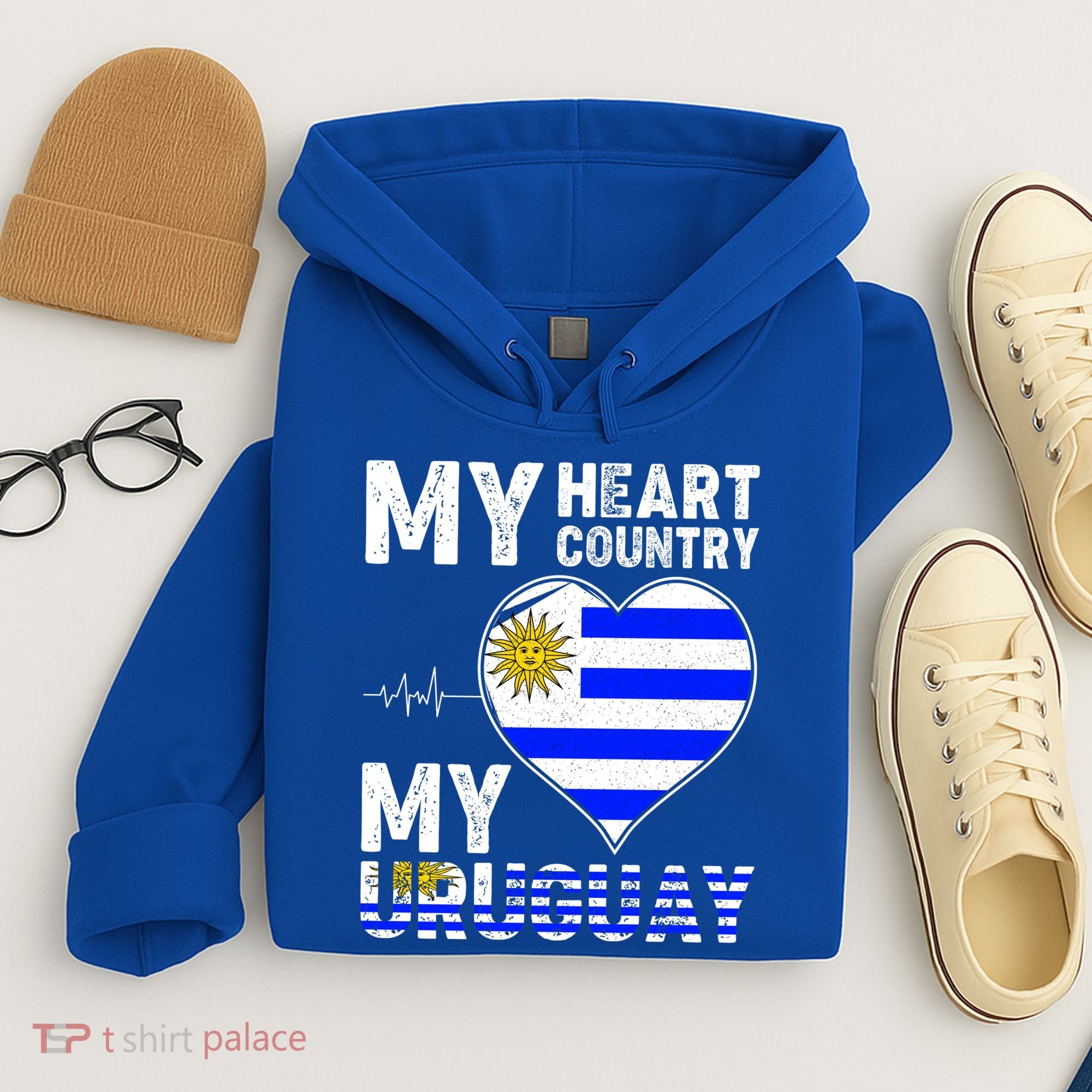 My Heart My Uruguay Hoodie
