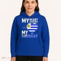 My Heart My Uruguay Hoodie thumb 5